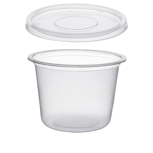 Крышка для супника прозрачного D-115мм 350/500мл 50шт, изображение 2