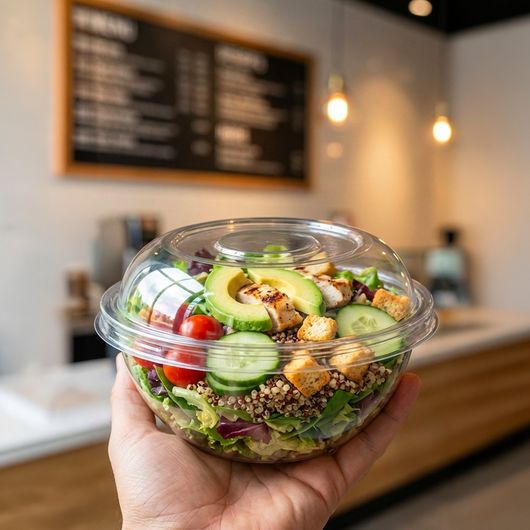 Салатник прозрачный 200мл 25шт, изображение 3