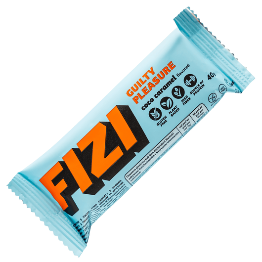 Батончик Fizi GUILTY PLEASURE Coco Caramel в шоколадной глазури 40г