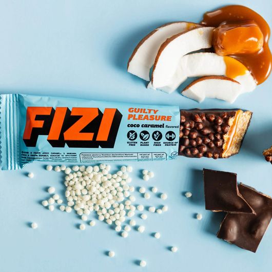 Батончик Fizi GUILTY PLEASURE Coco Caramel в шоколадной глазури 40г, изображение 3