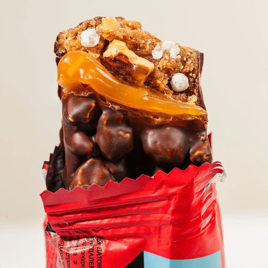 Батончик Fizi GUILTY PLEASURE Salted Almond в шоколадной глазури 40г, изображение 3