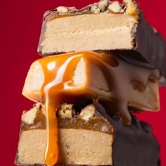 Батончик Fizi VEGAN PROTEIN Almond Caramel 40г, изображение 2