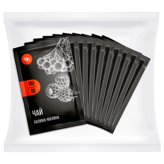 Чай PETROVKA HoReCa концентрат - Калина-малина 50 г 10 шт, изображение 3