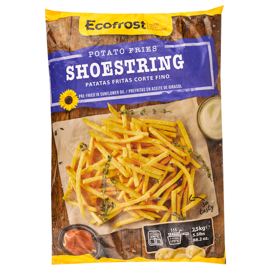 Картошка фри Ecofrost 7мм 2.5кг