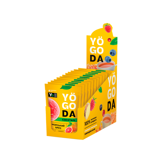Концентрат YOGODA Коктейль Морський бриз 50г