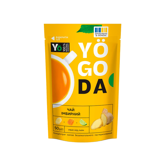 Чай YOGODA концентрат - Імбир 50г