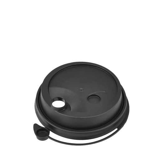 Кришка для стакана Bubble Tea чорна 50шт