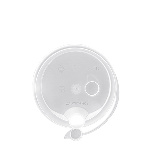 Кришка для стакана Bubble Tea напівпрозора 50шт, изображение 3