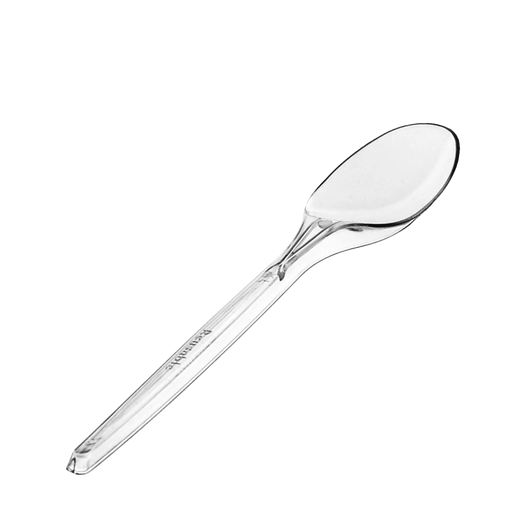 Ложка прозора в індивідуальній упаковці 14см 25шт, изображение 2