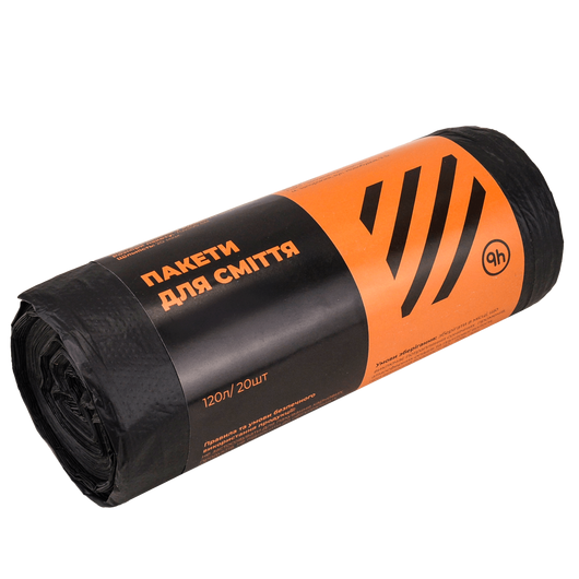 Пакет для сміття Ph HoReCa 120л 20шт 20мкм 1050х700мм