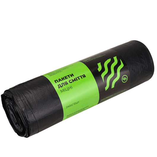 Пакет для сміття Ph HoReCa 240л 10шт 35мкм 1150х1000мм Посилений