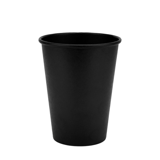 Стакан бумажный 400мл однослойный Black in Black 50шт