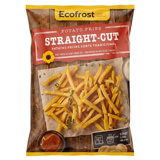 Картошка фри Ecofrost 9мм 2.5кг