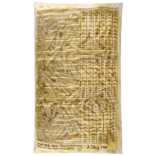 Картошка фри Potato King 7 мм 2,5 кг