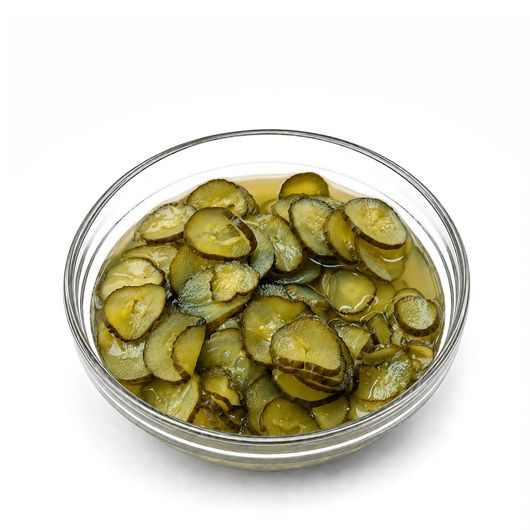 Огурцы маринованные, нарезанные слайсами ТМ Руна 1,15кг